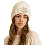 Sparkle Accent Cuffed Knit Beanie – Ivory · H3541IVORY H3541 IVORY