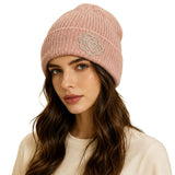 Sparkle Accent Cuffed Knit Beanie – MOUVE · H3541MOUVE H3541 MOUVE
