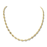 Dainty Mariner Link Stainless Steel Chain Necklace – Gold · SSN3116G_IVY IMG_6313