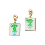 Mahjong Bamboo Tile Drop Earrings – Gold · GSE5098-GD_CRT IMG_6352