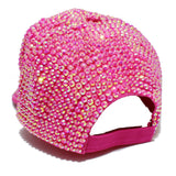 96101, BLING RHINESTONE STUDDED BALL CAP