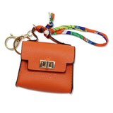 108005, MINI LEATHER HANDBAG KEYCHAIN BAG CHARM