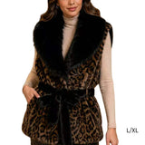 Faux Fur Shawl Collar Vest – Black L/XL · P6231BLACKLXL_DN P6231-2