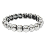 108077, WESTERN BALL TEXTURED STRETCH BRACELET