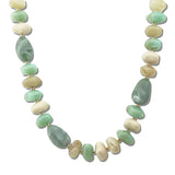 Freeform Nugget Bead Necklace – Gold/Mint · SN1340MINT_AVT SN1340 MINT