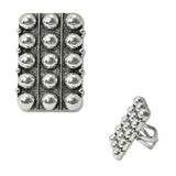 108708, WESTERN BALL TEXTURED CUFF RING