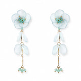 Acrylic Flower Drop Earrings